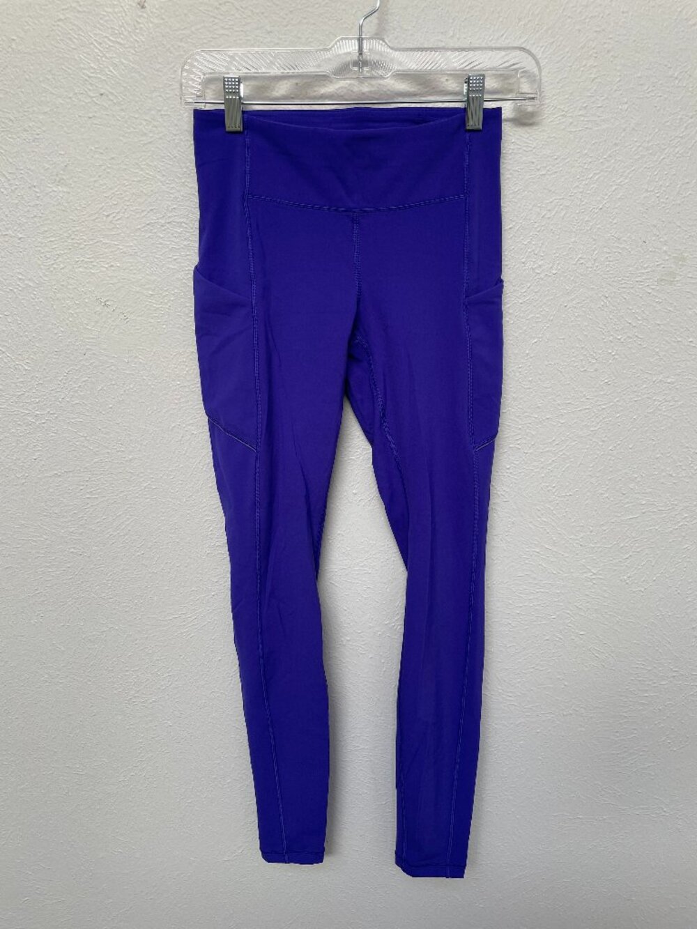 Like New Lululemon Speed Up High-Rise Tight Leggings Pockets Psychic Blue 4